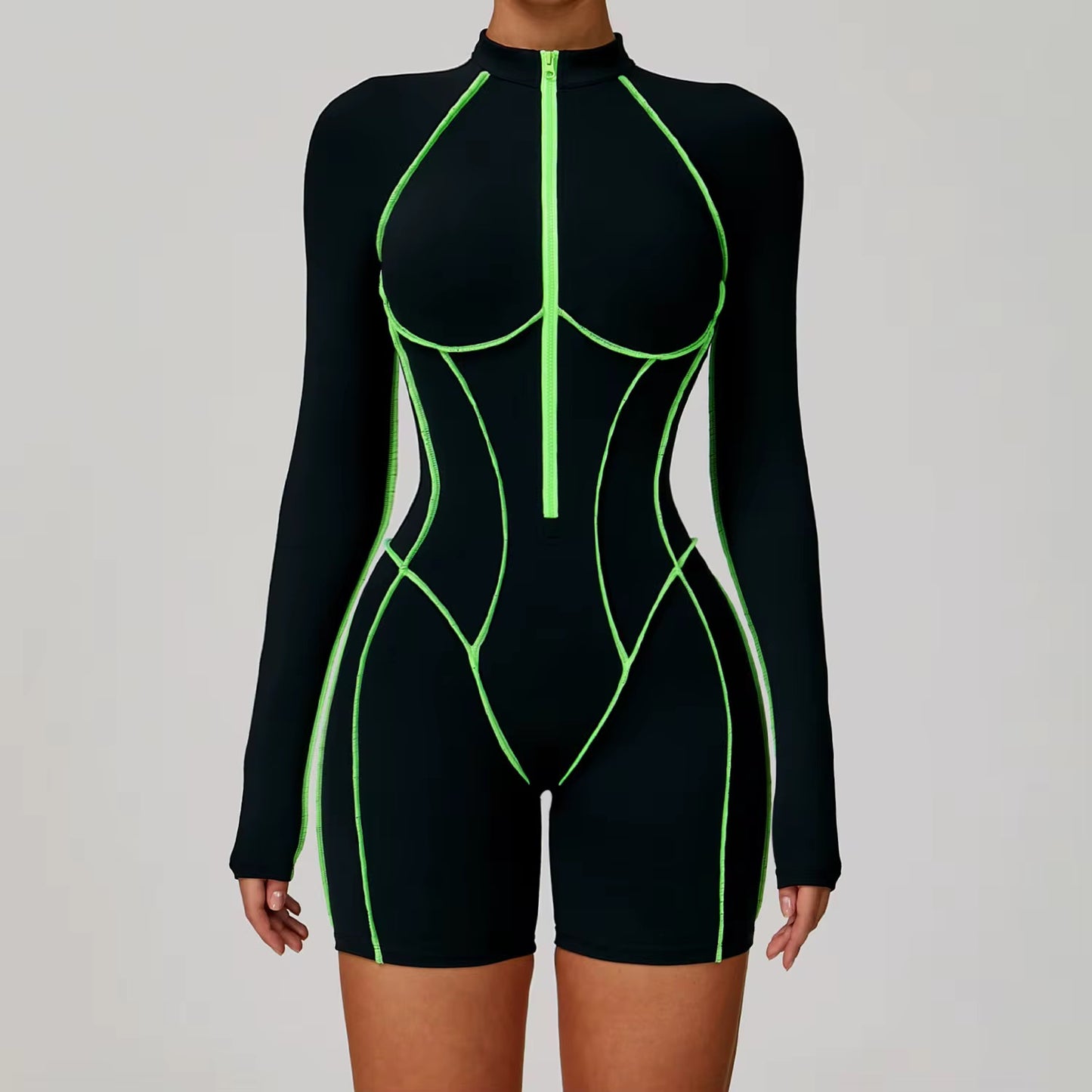 Contour Curve Romper