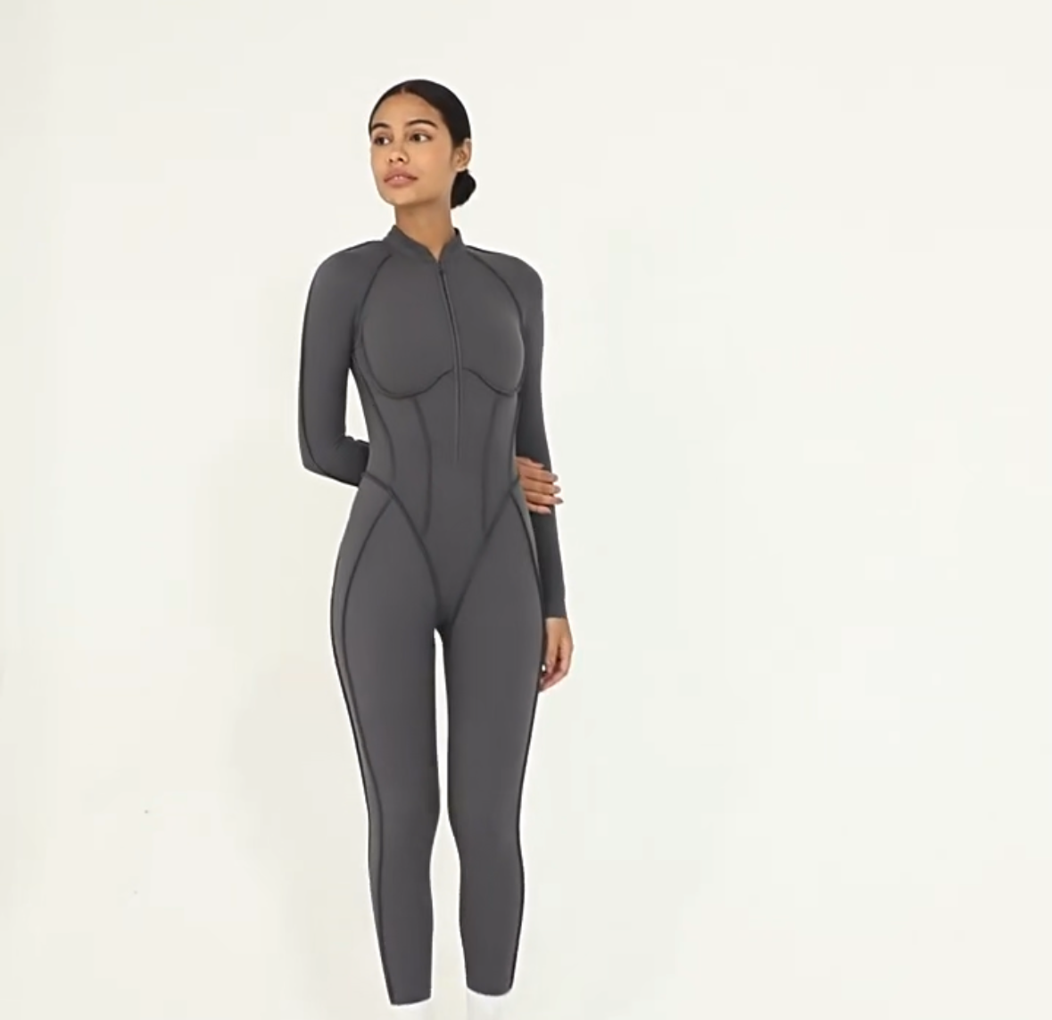 Sculpt Zip Jumpsuit