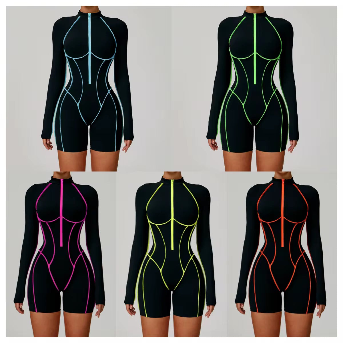 Contour Curve Romper
