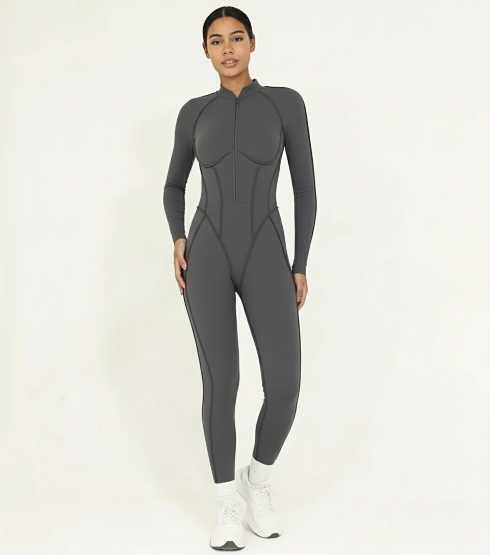 Sculpt Zip Jumpsuit